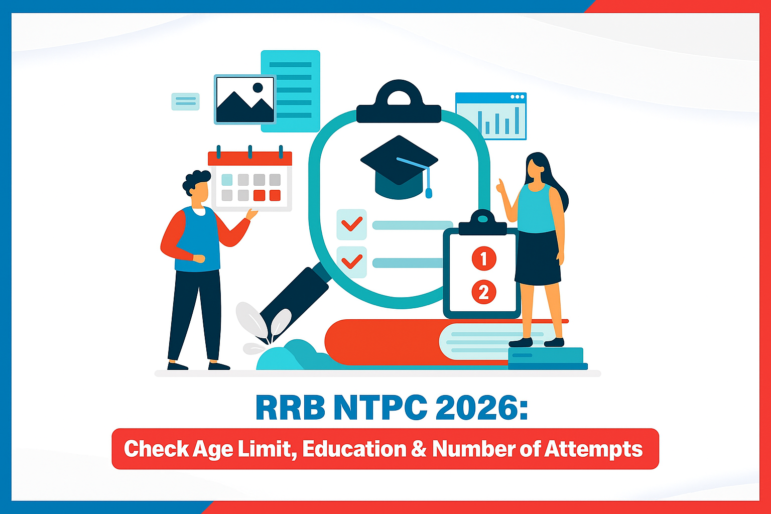 RRB NTPC 2026: Check Age Limit, Education & Number of Attempts