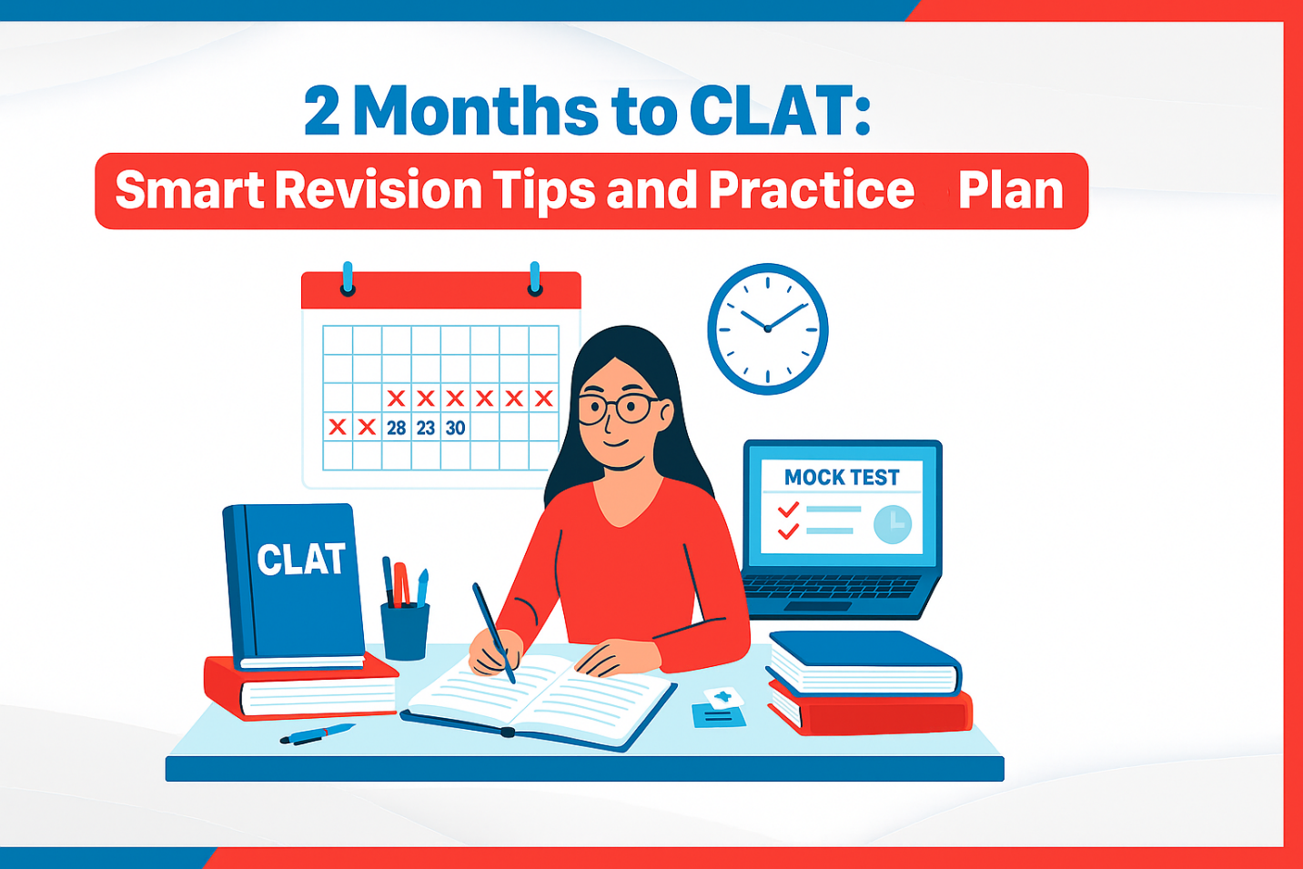 2 Months to CLAT: Smart Revision Tips and Practice Plan