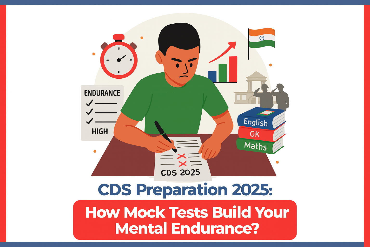 CDS Preparation 2026: How Mock Tests Build Your Mental Endurance