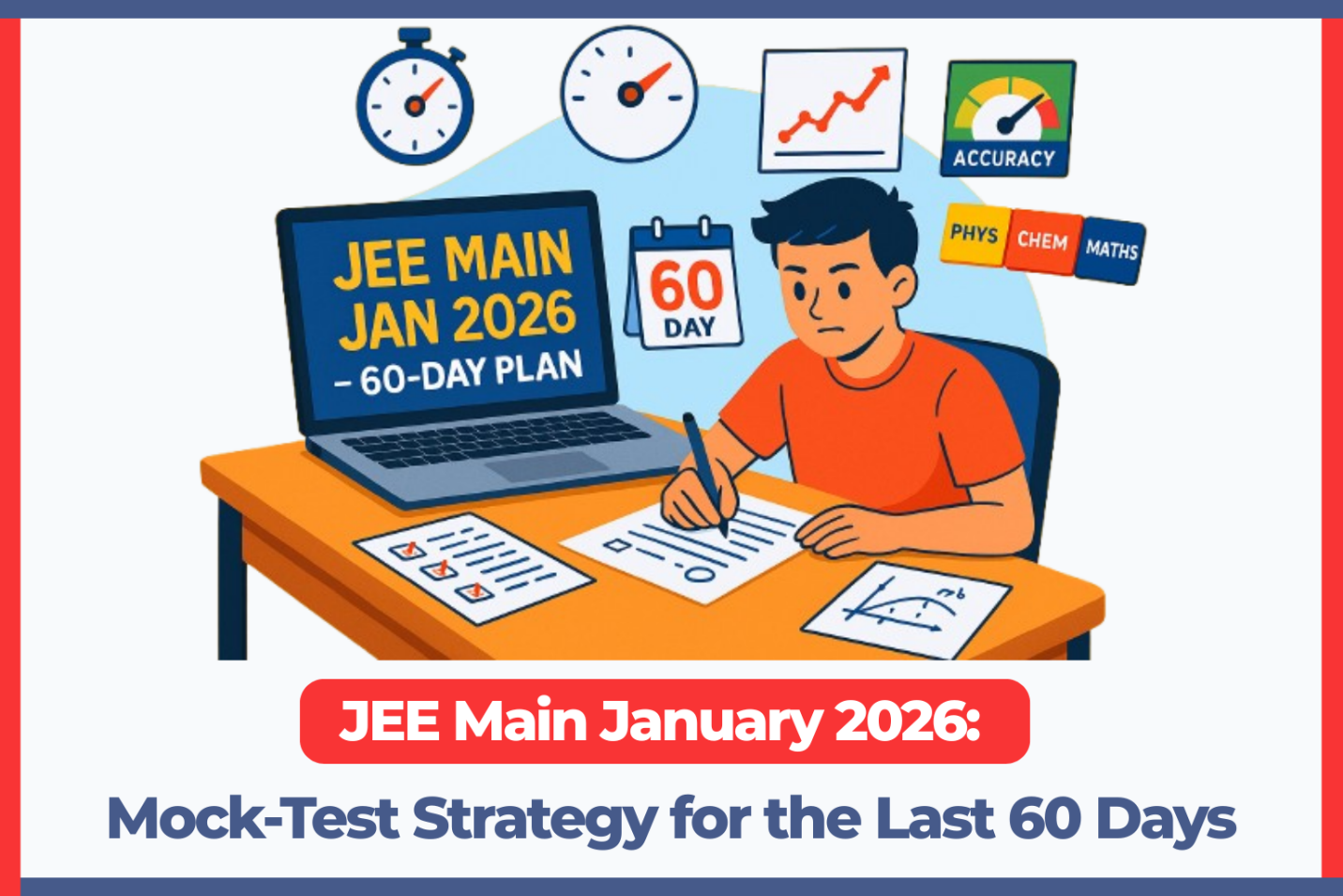 JEE Main January 2026: Mock-Test Strategy for the Last 60 Days