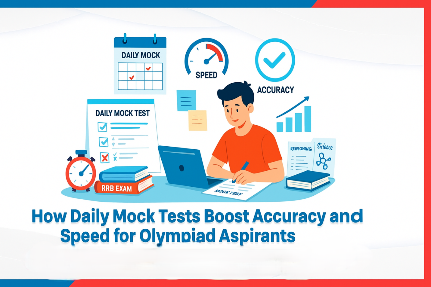 How Daily Mock Tests Boost Accuracy and Speed for Olympiad Aspirants
