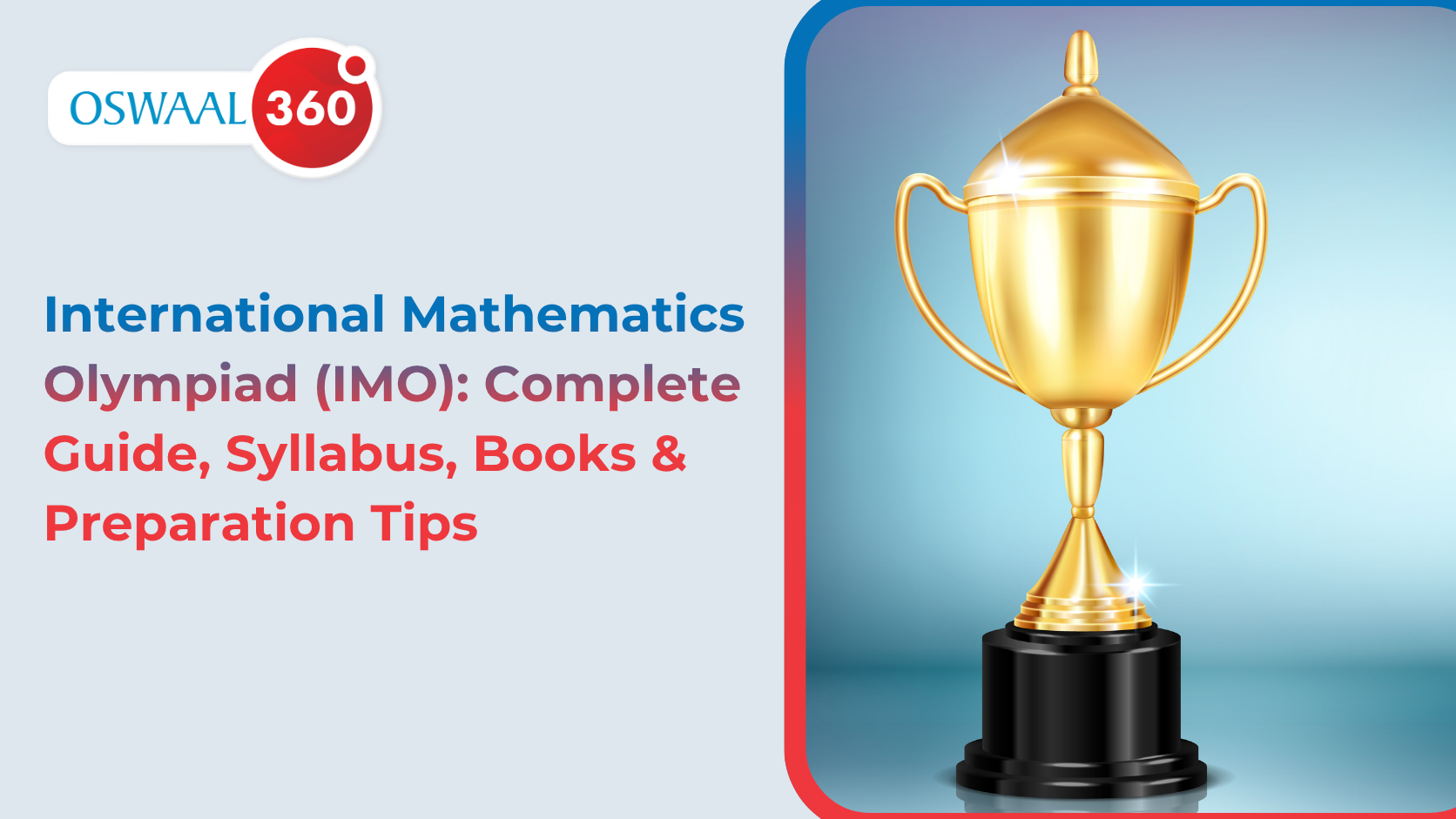 Oswaal 360: International Mathematics Olympiad (IMO): Complete Guide ...