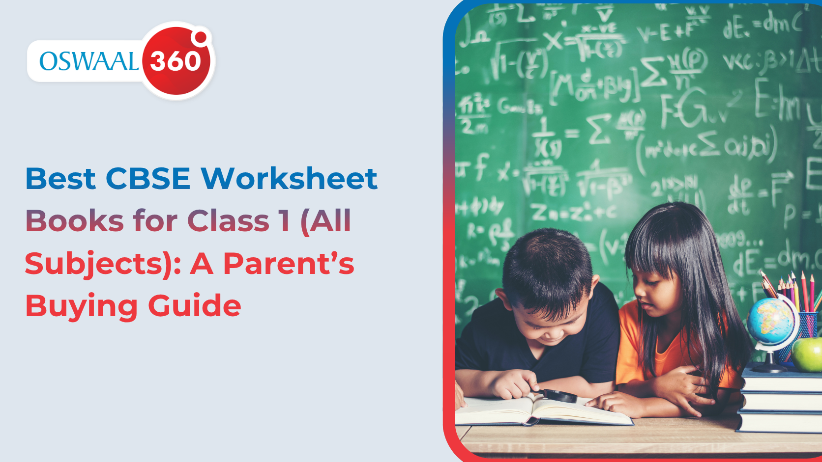 Best CBSE Worksheet Books for Class 1 (All Subjects): A Parent’s Buying Guide