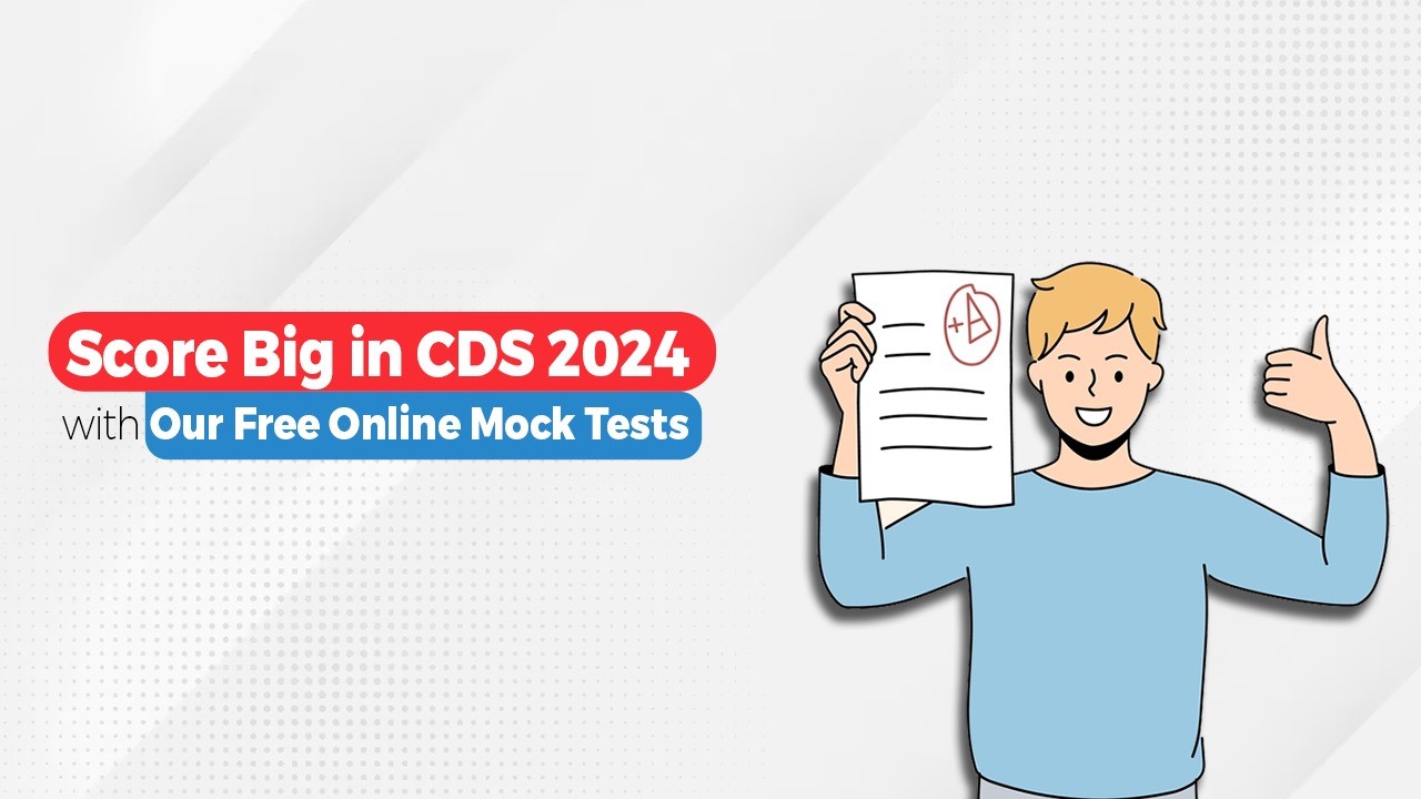 Oswaal 360: Score Big in CDS 2024 with our Free Online Mock Tests