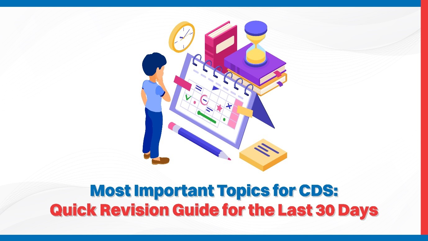 Oswaal 360: Most Important Topics for CDS: Quick Revision Guide for the ...